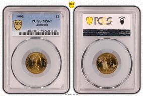1993 $2 MS67