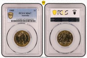 1985 $1 MS67