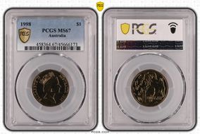 1998 $1 MS67