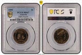 1999 $1 Older Persons MS67