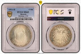1911-D 5 Mk Birthday J-50 MS65