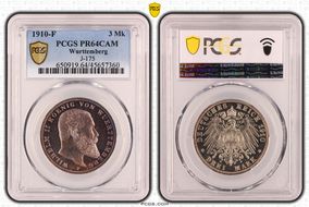 1910-F 3 Mk J-175 PR64CAM