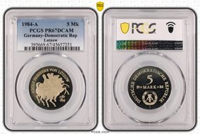1984-A 5 Mk Lutzow PR67DCAM