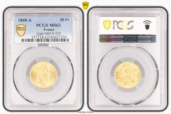 Cert 45657230 - Coin Image