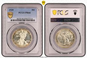 1939 50C PR66