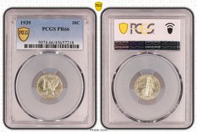1939 10C PR66