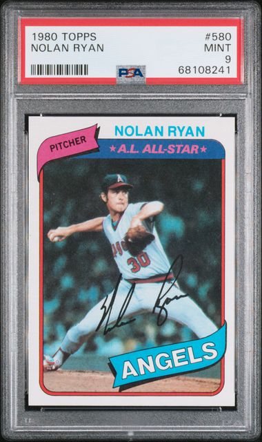 1980 Topps #580 Nolan Ryan front