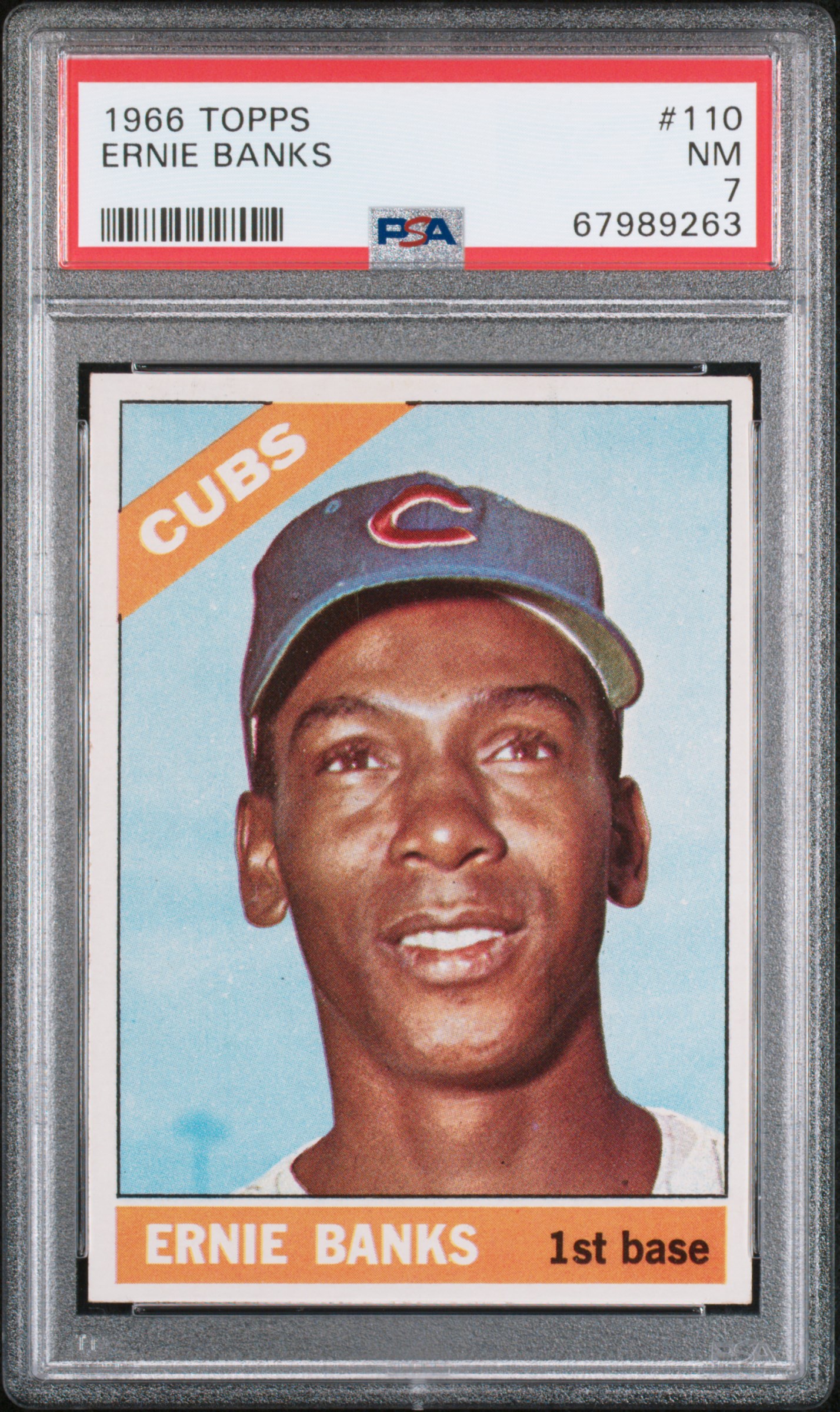 1957 Topps # 55 Ernie Banks [#] (Cubs)