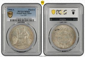 1904-A Piastre Lec-287 MS61
