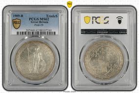 1909-B Trade$ Prid-19 MS62