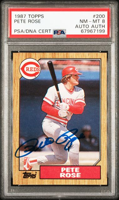 1987 Topps #366 Pete Metzelaars PSA 7 on Goldin Marketplace