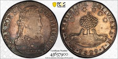 1829-PTS JM 8 Sol AU50