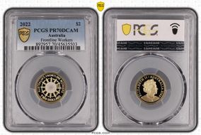 2022 $2 Frontline Workers PR70DCAM