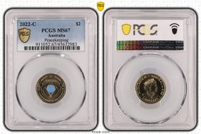 2022-C $2 Peacekeeping Colorized MS67