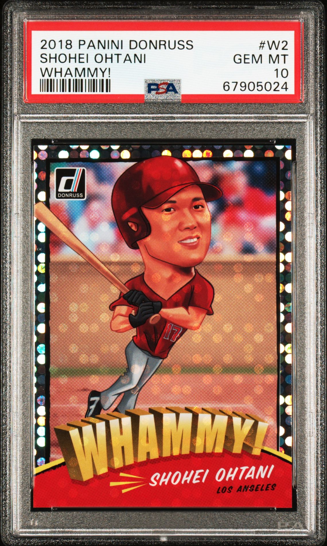 2018 Panini Donruss #W2 Shohei Ohtani front
