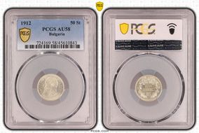 1912 50 St KM-30  Ag AU58