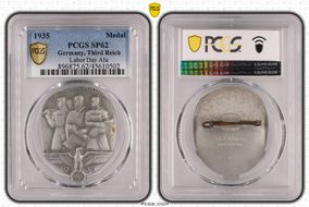 1935 Medal Labor Day Alu SP62