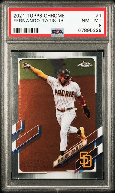  2021 Topps #1 Fernando Tatis Jr. NM-MT San Diego