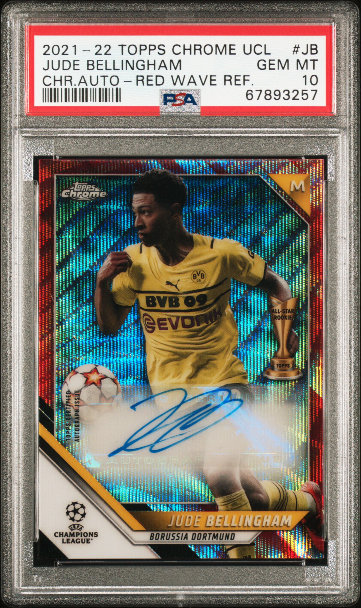 ジュード・ベリンガム ルーキーオート PSA10 （Jude Bellingham