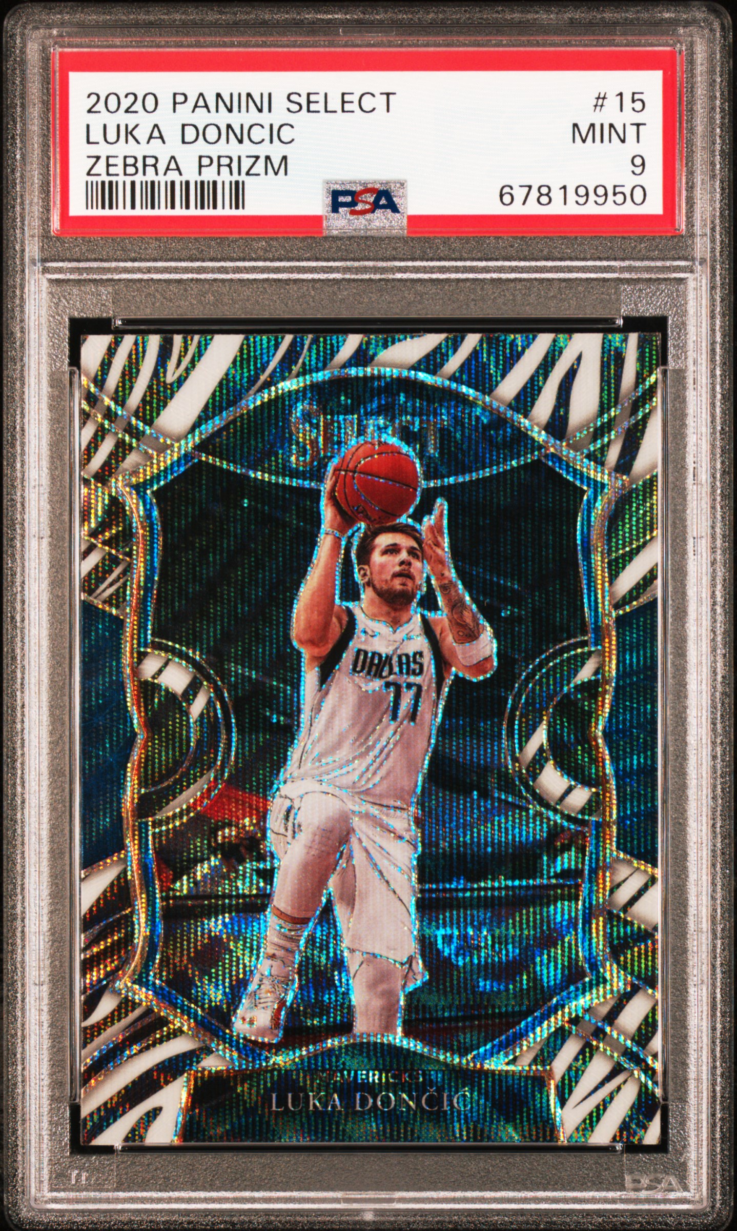 NBA カード Select Luka Doncic RC PSA9 Luka Doncic 18/19 Panini Select Concourse Rookie #25 PSA 9