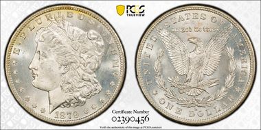 1879-S $1 MS65