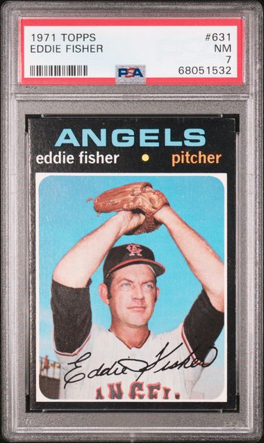 Eddie Fisher Baseball Cards