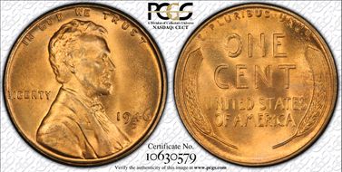 1946-D 1C MS67RD