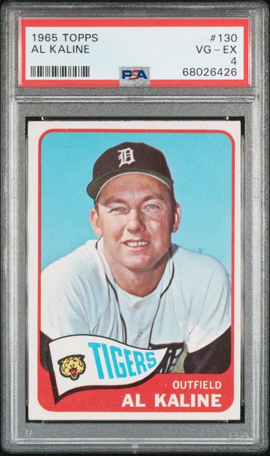 Al Kaline 1955 Topps #4 Detroit Tigers GD