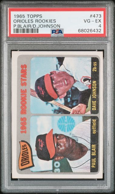 1968 Topps #16 Indians Rookies Lou Piniella / Richie Scheinblum