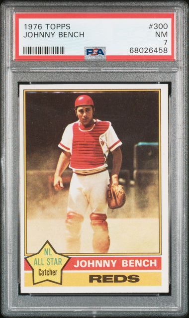 1977 Topps Johnny Bench