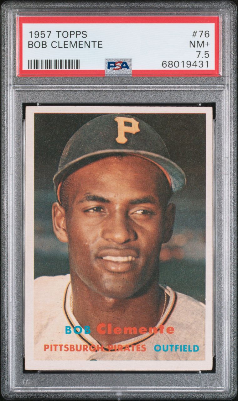 1962 Topps Roberto Clemente Pittsburgh Pirates Reprint 