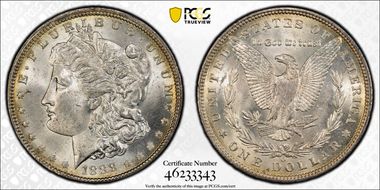 1888-O $1 MS64