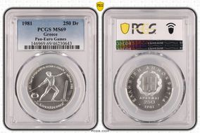 1981 250 Dr Pan-Euro - Javelin KM-126  Ag MS69