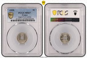 .1939. 5C Gad-171 F-123A MS67