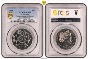 2005 50C Commonwealth Games Student Design MS66