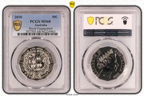 2010 50C Royal Engagement MS68