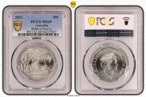 2021 50C Battle of Nui Le MS69