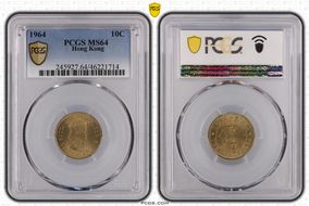 1964 10C MS64