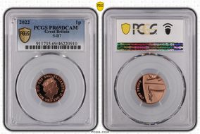 2022 1p S-B7 PR69DCAM