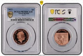 2022 2p S-C7 PR70DCAM