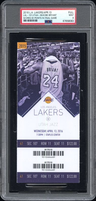 PSA 9 cert 67658083