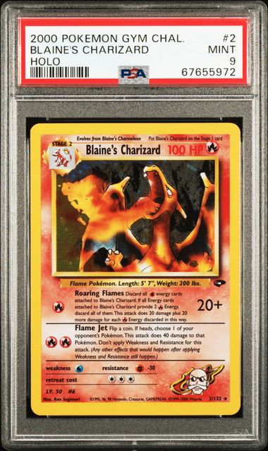 Charizard Holo 3/132 - PSA7