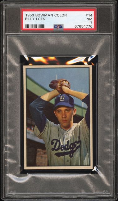 1953 Bowman #33 Pee Wee Reese