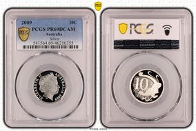 2009 10C Silver PR69DCAM
