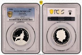 1998 20C 1954 Florin Silver PR70DCAM
