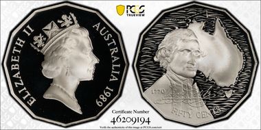 1989 50C Cook Ag PR70DCAM