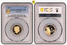 2017 $2 PR69DCAM