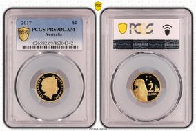 2017 $2 PR69DCAM