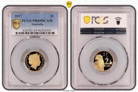2017 $2 PR69DCAM