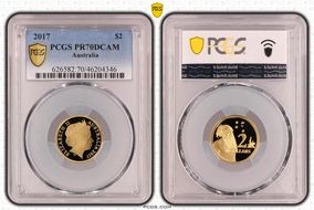 2017 $2 PR70DCAM
